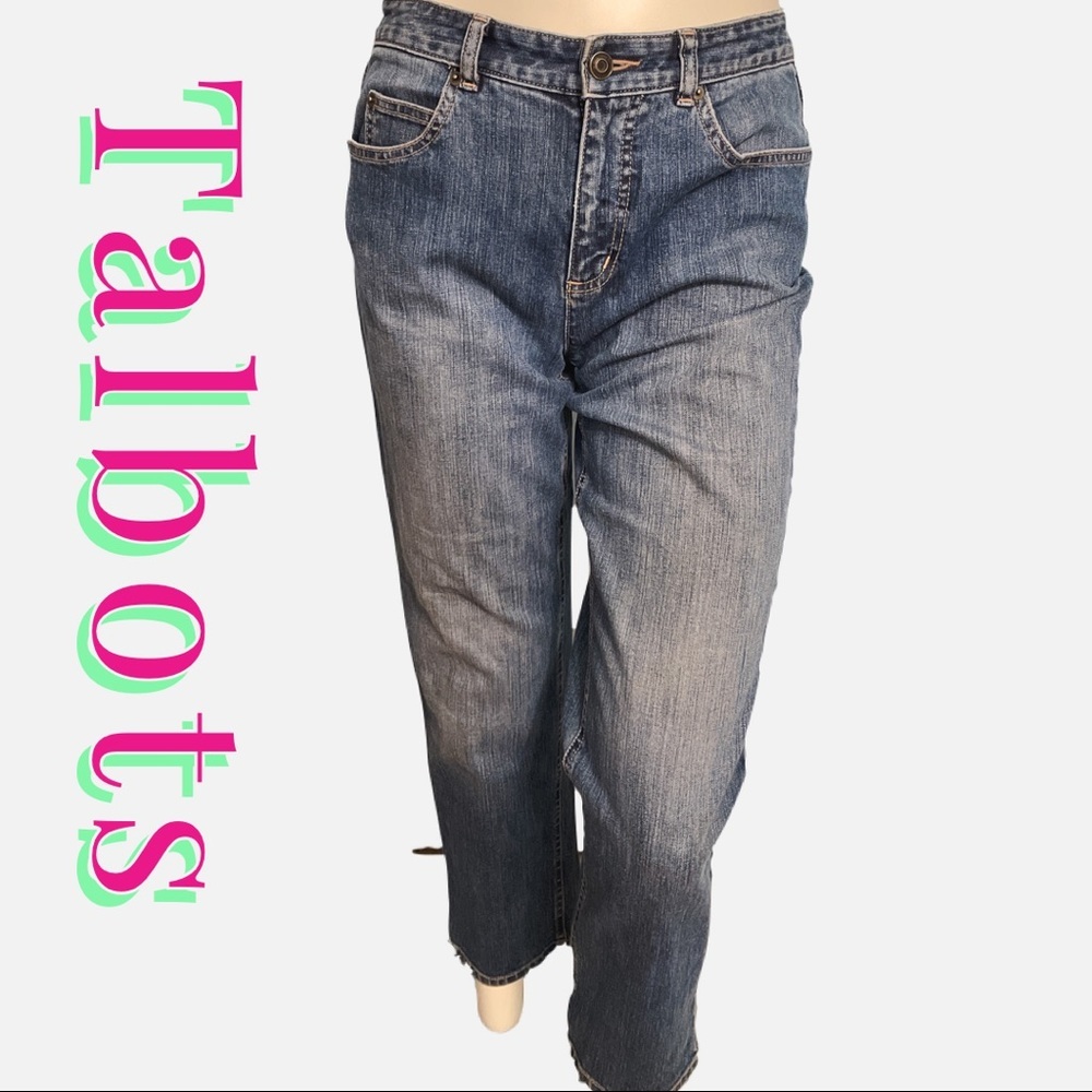 Talbots Straight Leg Medium Wash Size 8 Denim Jeans
